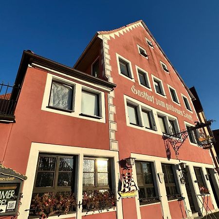 Gasthof Zum Goldenen Schiff - Lehm, Stil & Altstadtflair Марктбрайт Экстерьер фото